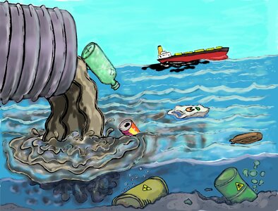 Environment mar ocean. Free illustration for personal and commercial use.