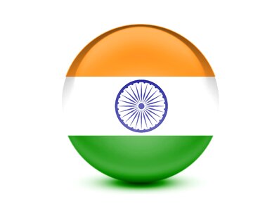 National flag india 3d. Free illustration for personal and commercial use.