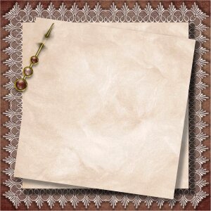 Great brown needle. Free illustration for personal and commercial use.