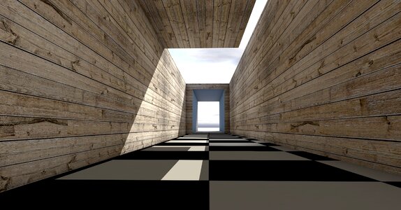 Passage passageway walkway. Free illustration for personal and commercial use.