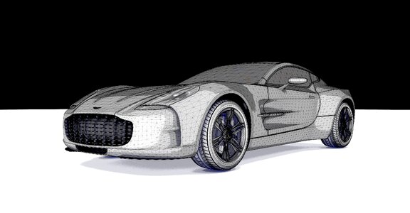 Sports car auto automobile. Free illustration for personal and commercial use.