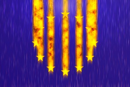 Eu european flag. Free illustration for personal and commercial use.