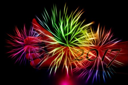 Colorful color shower of sparks. Free illustration for personal and commercial use.