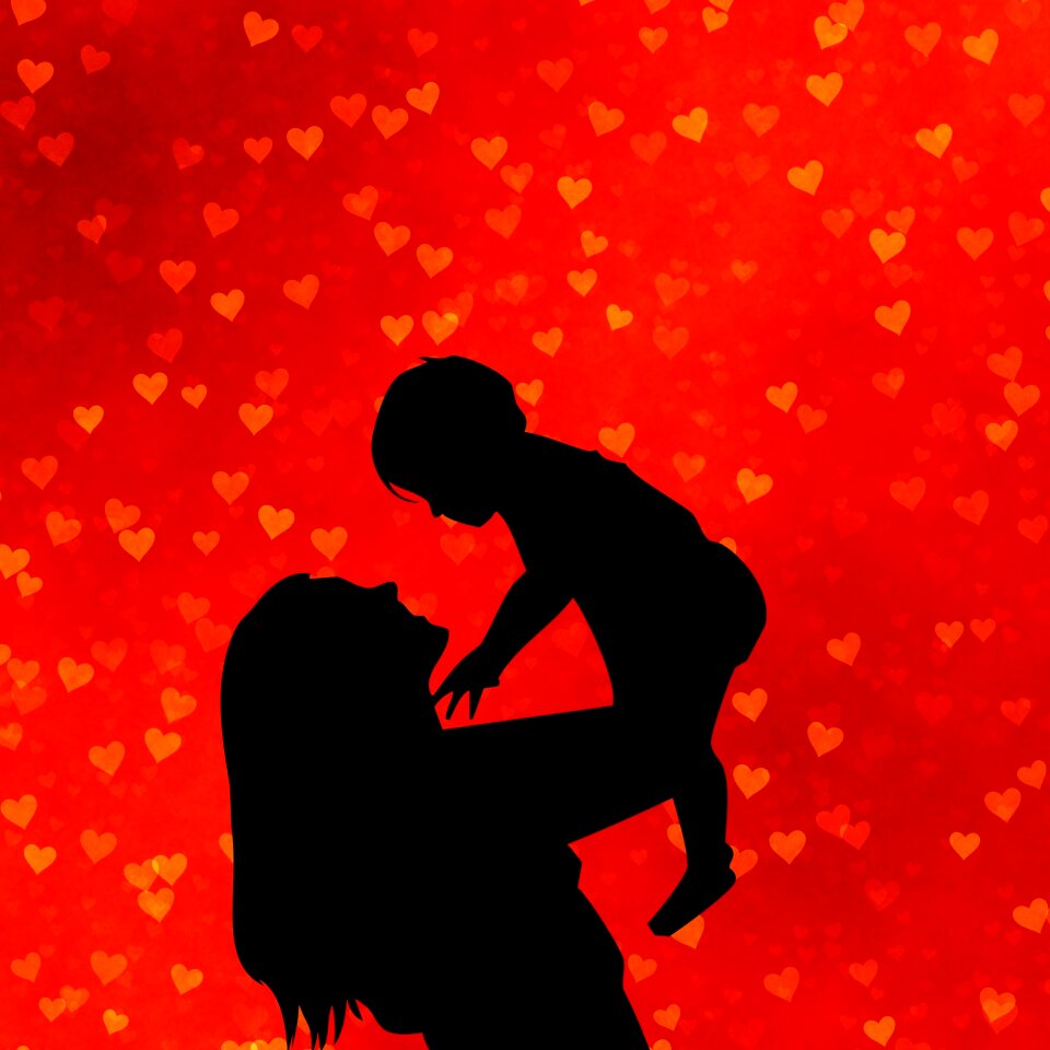 Mother child mother baby. Free illustration for personal and commercial use.