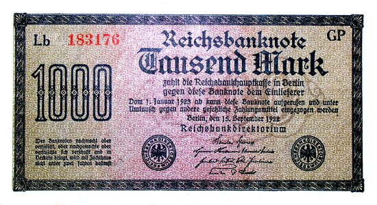 1922 germany worthless. Free illustration for personal and commercial use.