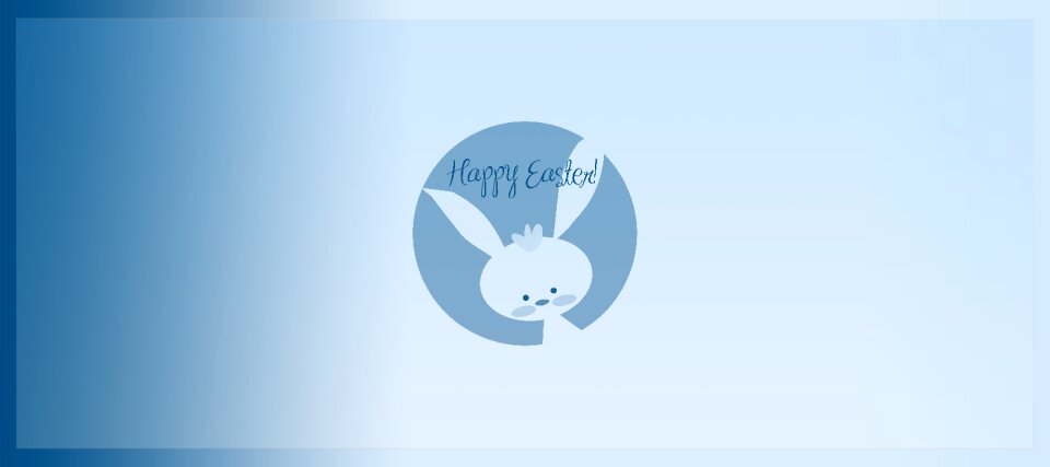 Resurrection easter greeting easter bunny. Free illustration for personal and commercial use.