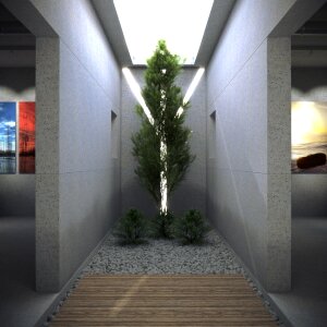 Visualization architectural visualization building. Free illustration for personal and commercial use.