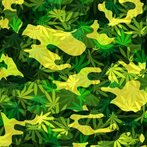 Drug grass green. Free illustration for personal and commercial use.