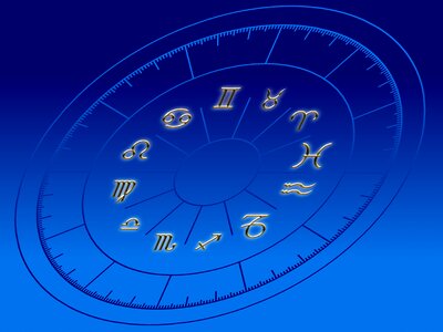 Sign of the zodiac fortune astrology. Free illustration for personal and commercial use.