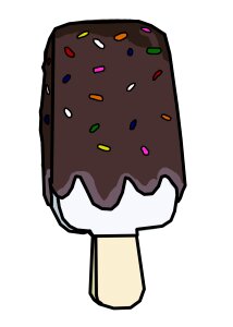 Frozen treat sprinkles. Free illustration for personal and commercial use.