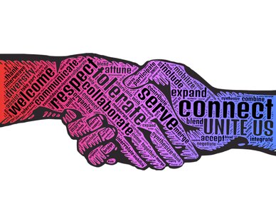 Connect unite connection. Free illustration for personal and commercial use.