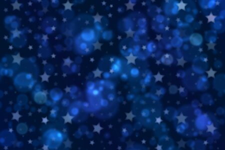 Stars blue midnight. Free illustration for personal and commercial use.