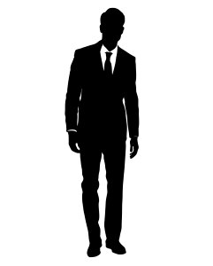 Suit business man business suit. Free illustration for personal and commercial use.