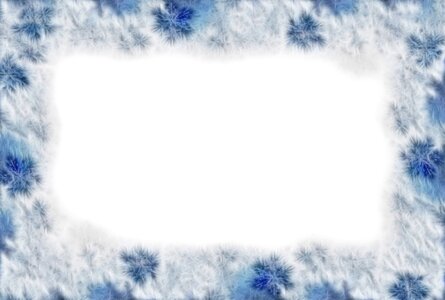 Frame winter abstract. Free illustration for personal and commercial use.
