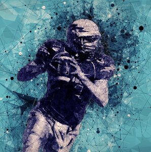 Rugby protective clothing american football. Free illustration for personal and commercial use.