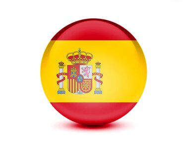 Spain country symbol. Free illustration for personal and commercial use.