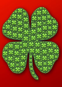 Clover day patrick. Free illustration for personal and commercial use.