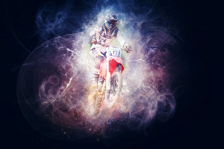 Motorcycle speed sport. Free illustration for personal and commercial use.