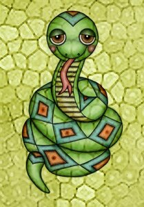 Reptile snake Free illustrations. Free illustration for personal and commercial use.