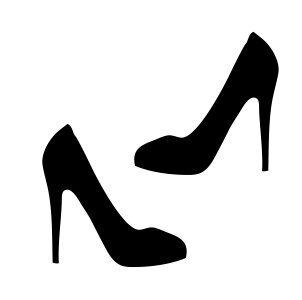 Stilettos high heels heels. Free illustration for personal and commercial use.