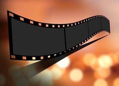 Cinema entertainment cinematography. Free illustration for personal and commercial use.