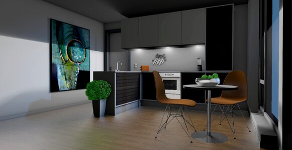Living room apartment graphic. Free illustration for personal and commercial use.