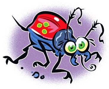 Wing creature beetle. Free illustration for personal and commercial use.
