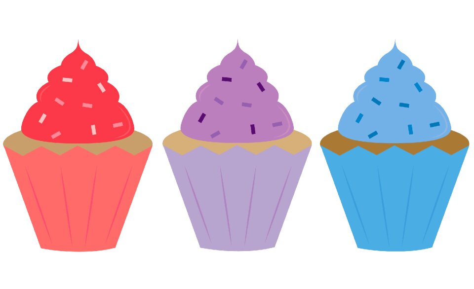 Sweets party celebration. Free illustration for personal and commercial use.