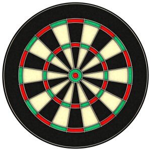 Target dartboard aim. Free illustration for personal and commercial use.