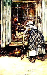 Fantasy vintage arthur rackham. Free illustration for personal and commercial use.