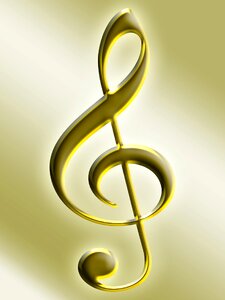 Music staff color. Free illustration for personal and commercial use.
