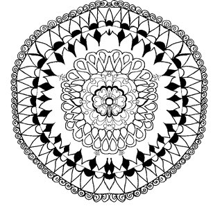 Coloring page colored pencils marker. Free illustration for personal and commercial use.