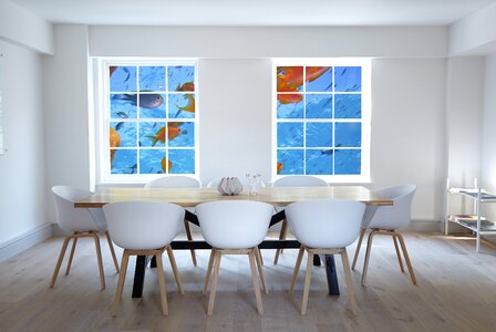 Windows underwater table. Free illustration for personal and commercial use.