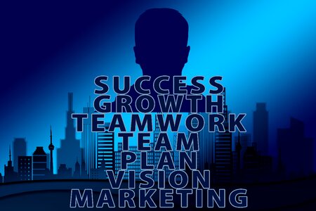 Team plan vision. Free illustration for personal and commercial use.