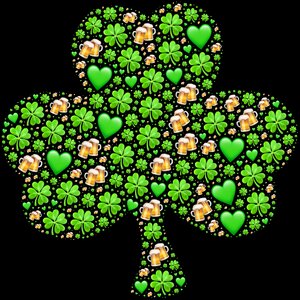 Clover green holiday. Free illustration for personal and commercial use.