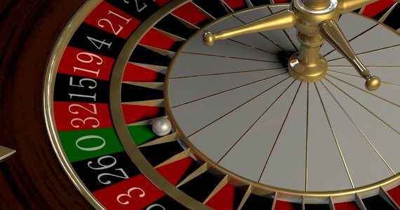 Roulette wheel profit casino. Free illustration for personal and commercial use.