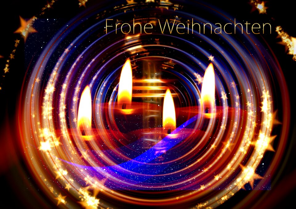 Lights star lichterkette. Free illustration for personal and commercial use.