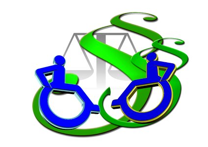 Right wheelchair wheelchair users. Free illustration for personal and commercial use.