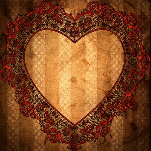Heart valentine's day texture. Free illustration for personal and commercial use.