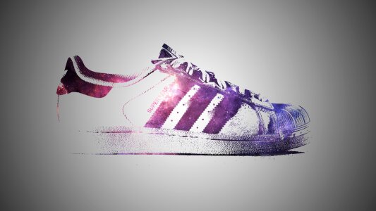Shoes ps adidas. Free illustration for personal and commercial use.