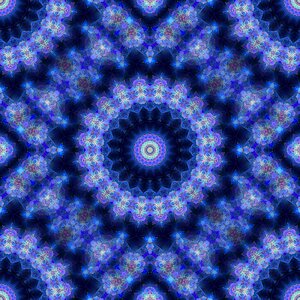 Seamless tile kaleidoscope. Free illustration for personal and commercial use.