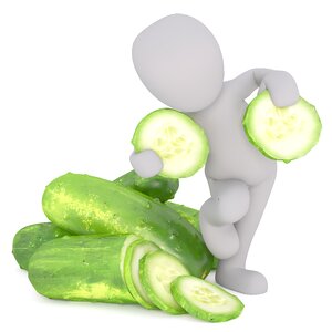 Green vitamins healthy. Free illustration for personal and commercial use.
