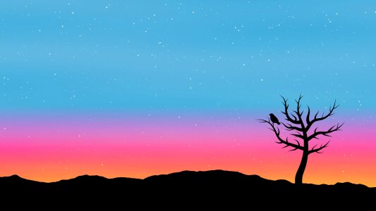 Background blue sunrise Free illustrations. Free illustration for personal and commercial use.