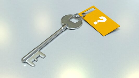 Label symbol unlock. Free illustration for personal and commercial use.