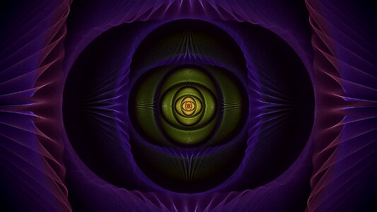 Fantasy 3d hypnotize. Free illustration for personal and commercial use.