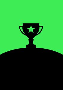 Icon winner award. Free illustration for personal and commercial use.