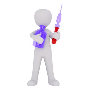 Syringe tincture heal. Free illustration for personal and commercial use.