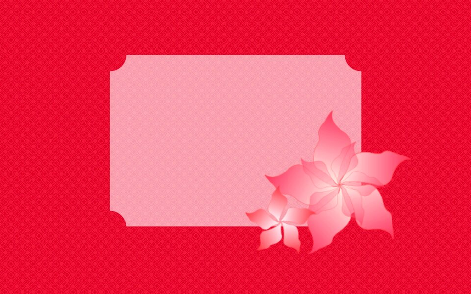 Pink red flower red pattern. Free illustration for personal and commercial use.