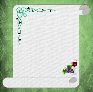 Template wine list. Free illustration for personal and commercial use.