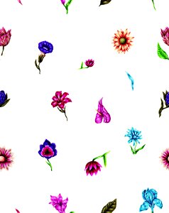 Flower's mode background. Free illustration for personal and commercial use.
